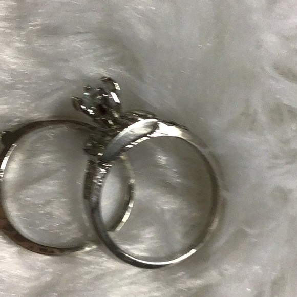 Very Beautiful Ring High Quality Silver Ring Multiple Sizes To Choose From 2pcs - Picture 6 of 6